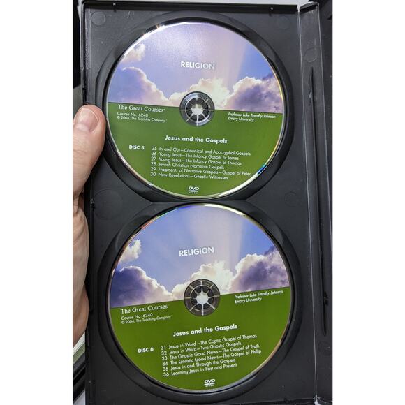 The Great Courses - Jesus and the Gospels - 36 Lectures on 6 DVDs MISSING BOOK 1 - Picture 8 of 8